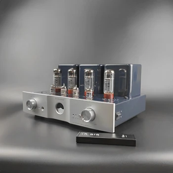 

Willsenton R-35I EL34 X4 Tube Amplifier HIFI With Bluetooth Headphone Amplifier Replaceable with Basic Meter and protective cage