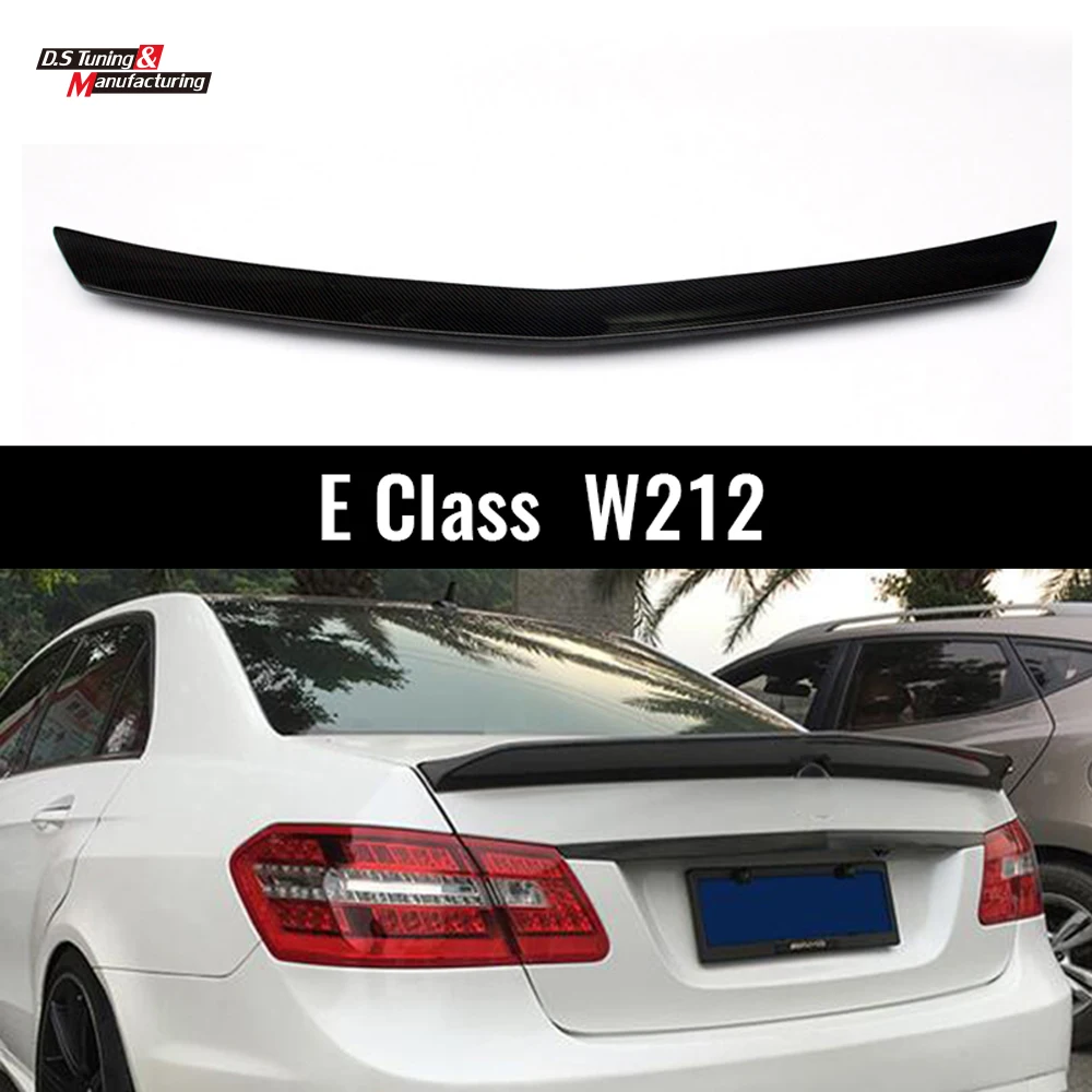 Для C class W212 УГЛЕРОДНЫЙ спойлер крыло задняя губка 2010-2015 | Автомобили и мотоциклы