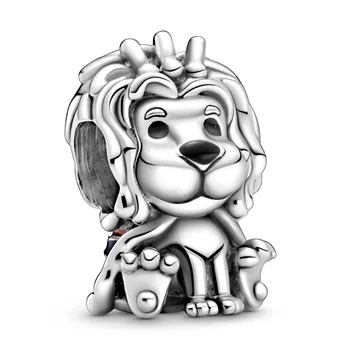 

Original Wavy Union Jack Lion With Flag Beads Fit 925 Sterling Silver Animal Bead Charm Bracelet Diy Jewelry