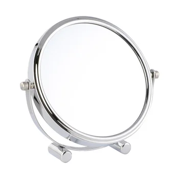 

1pcs Mirror Double-sided Round Desktop Simple Cosmetic Mirror for Home