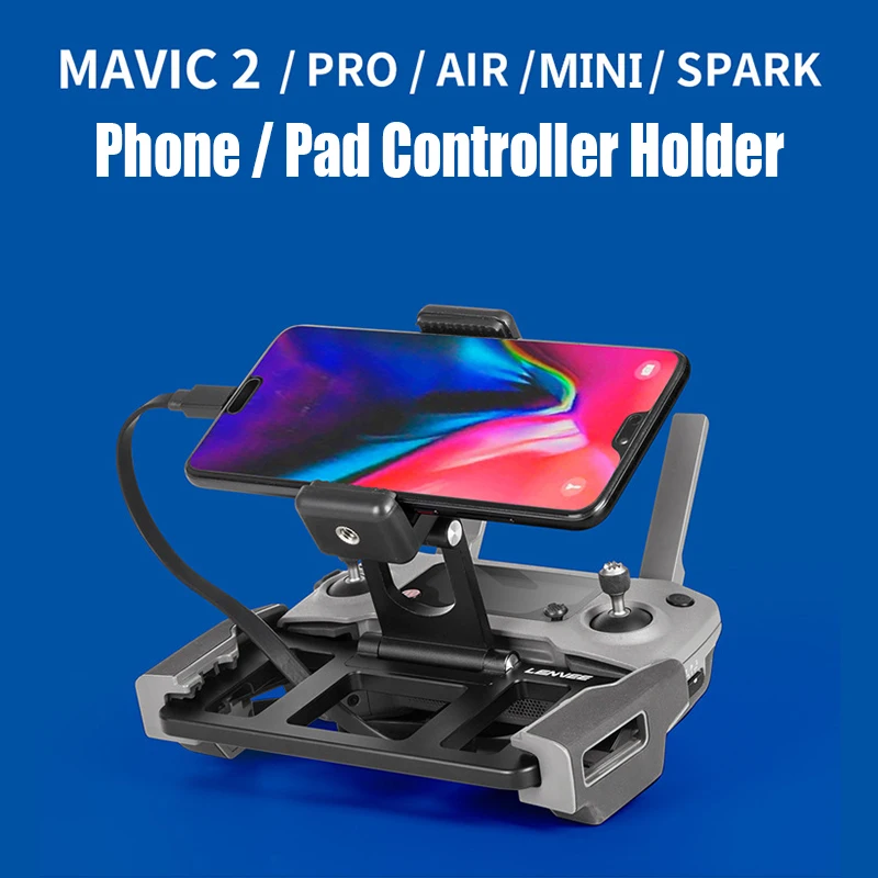 Cashback Price for  Remote Controller Holder Bracket Phone Pad Mount Metal Holders 3.5 to 9.7 inch For DJI Mavic 2 Mini