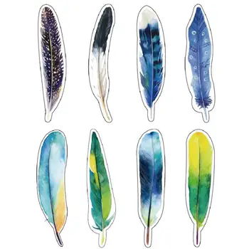 

1 Set Sticker Creative Kawaii Birds In Memory Bookmarks Bookmarks Clip Cards Message School Notes Office Supplies Accessori C4H1