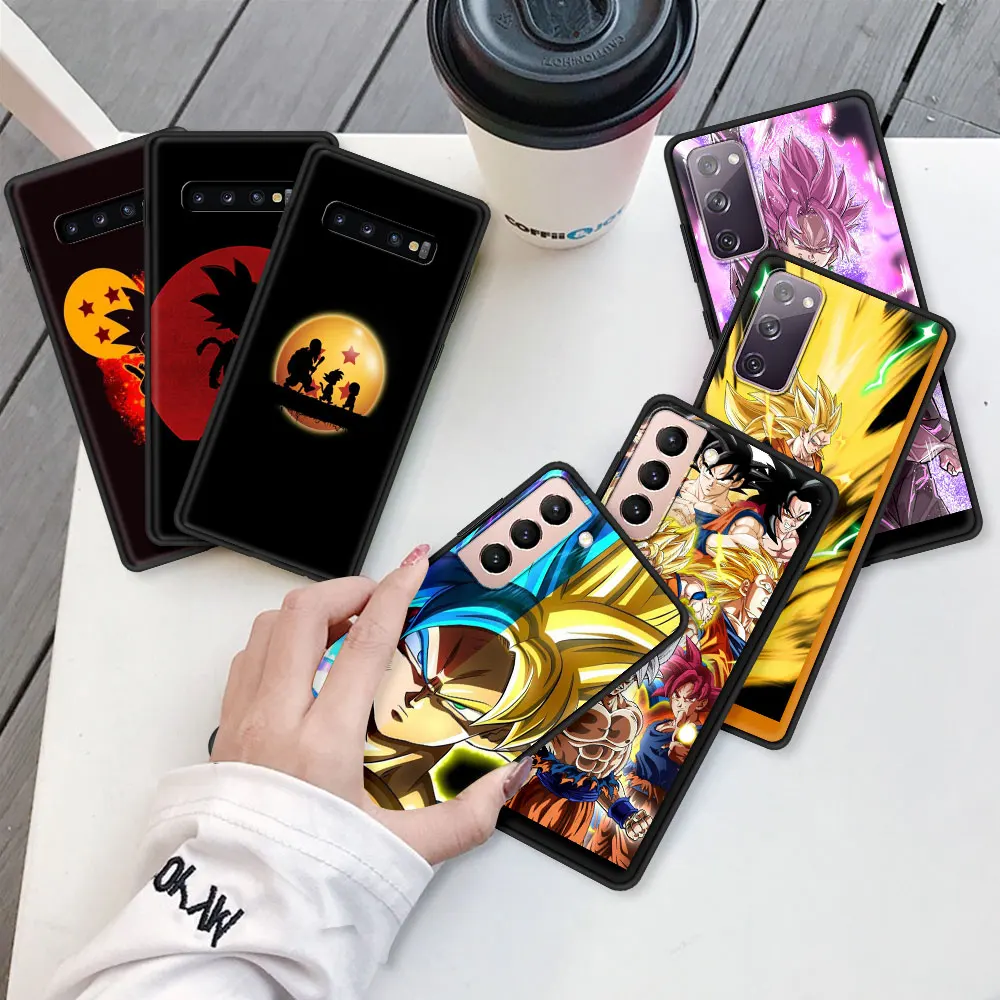 Чехол для Samsung Galaxy S20 FE S21 Ultra S10 Lite S9 S8 Plus S10e S7 роскошный Ультратонкий черный чехол