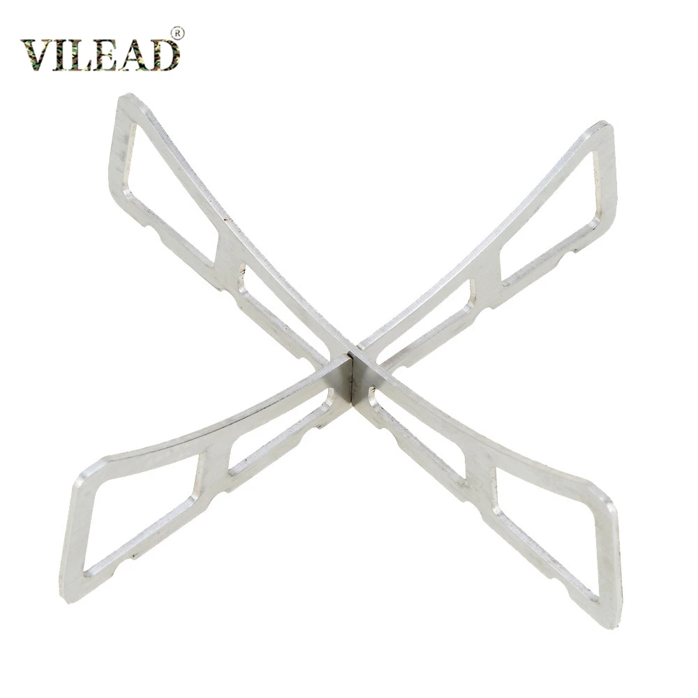 

VILEAD Foldable Camping Cookware Steamer Bracket Ultralight Cooking Stand Pan Pot Bracket Camping Equipment for Hiking Travel