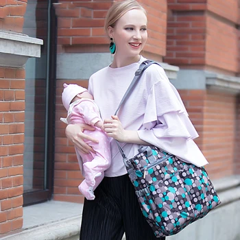 

Fashionable multi-functional mummy bag suit large capacity portable mummy bag mother baby bag