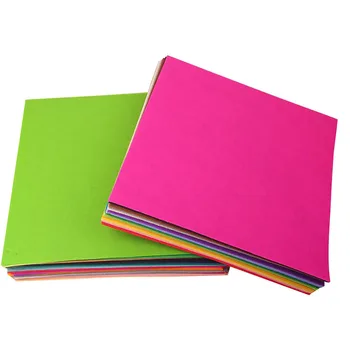 

80pcs DIY Non-woven Fabric Material Felt Cloth Felt Sheets DIY Accessories for Toy Art Craft Making (40 Sheets 15x15cm + 40 Shee