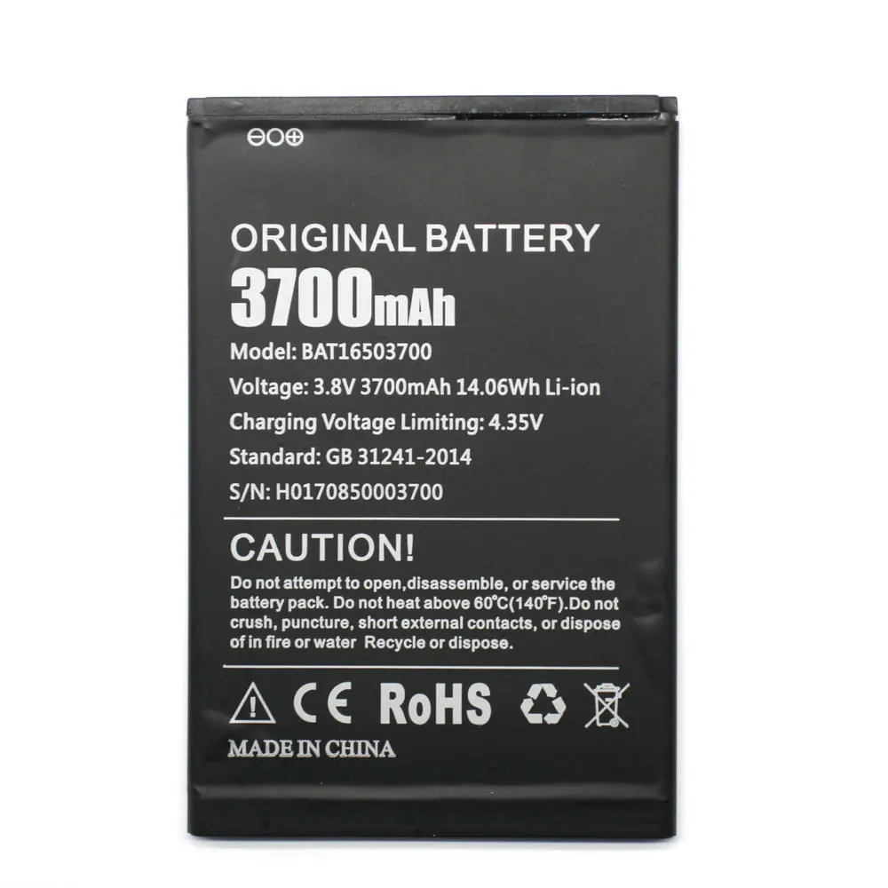 3 8 V 3700 мА/ч BAT16503700 Замена Батарея Для DOOGEE x7 x7s Doogee X7 Pro Bateria Batterij Мобильный телефон