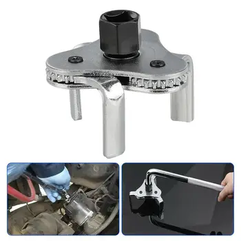 

2 Way Oil Filter Wrench Auto Adjustable Universal 3-Jaw Remover Socket