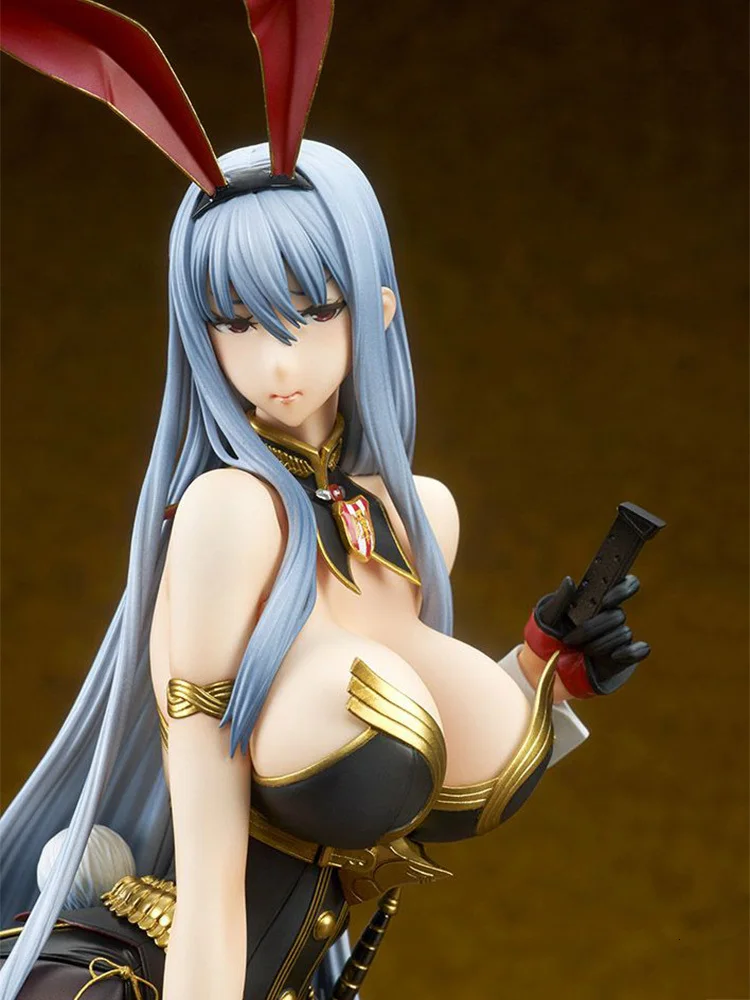 32 см Ques Q valkyris Chronicles Selvaria Bles Bunny Ver. ПВХ фигурка Аниме Сексуальная девушка модель игрушки коллекция кукла подарок