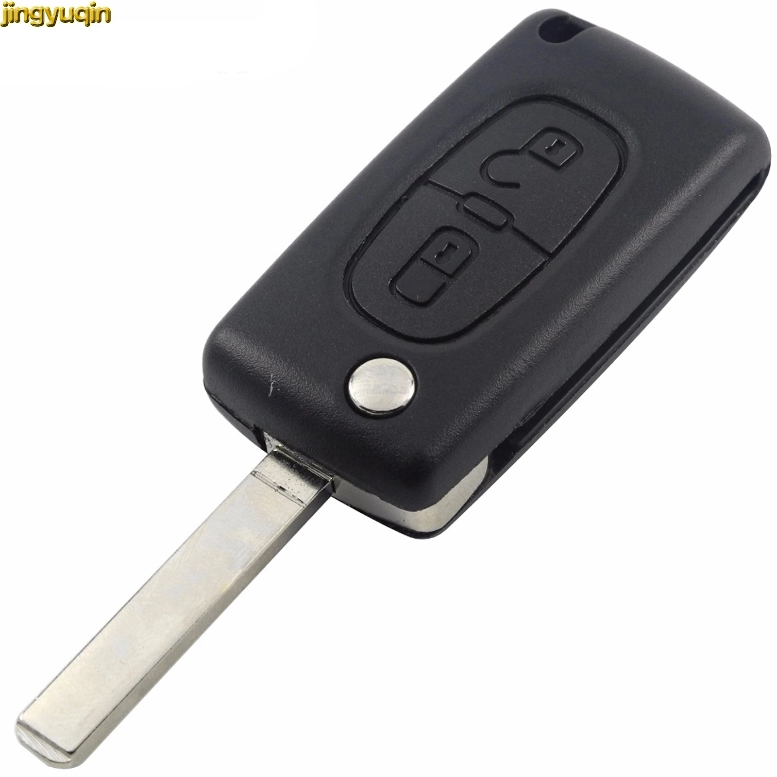 Jingyuqin CE0536 VA2 для Peugeot 207 307 308 407 807 CITROEN C2 C3 C4 C5 C6 2 кнопки дистанционного откидного