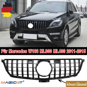 

MagicKit Grille for MERCEDES W166 ML-Class 2012-2015 GT-R Panamericana Look Piano Black