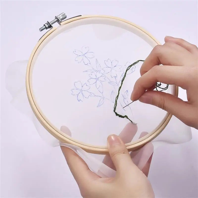 DIY Embroidery Flower Painting Cross Stitch Kit Interesting Handicrafts DIY Material Kits Beginner Embroidery Kit Stitch