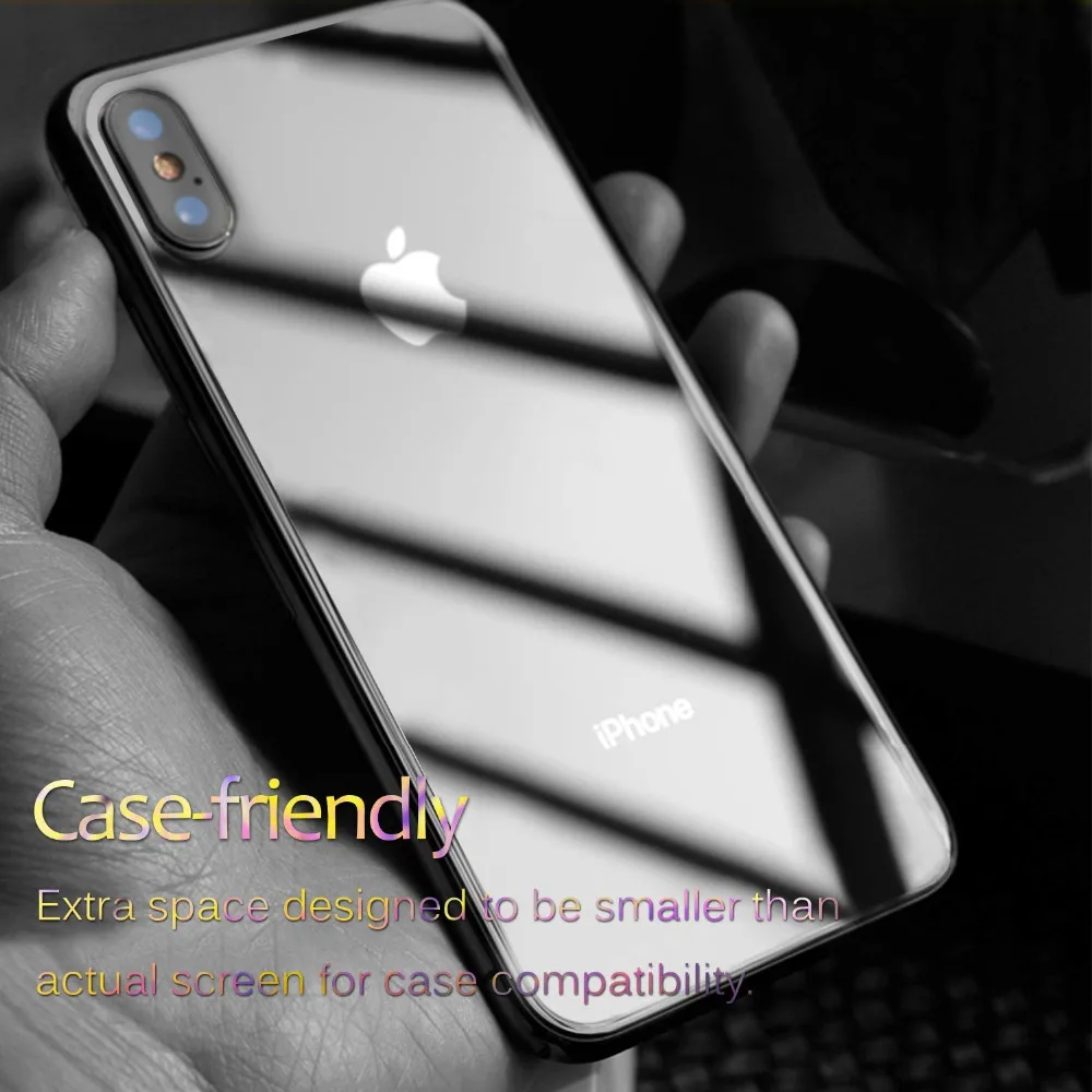 Back 9H Tempered Glass For IPhone X XR XS Max Full Cover Screen Protector For IPhone 5 6 6S 7 8 Plus Glass Back Protective Film (26)