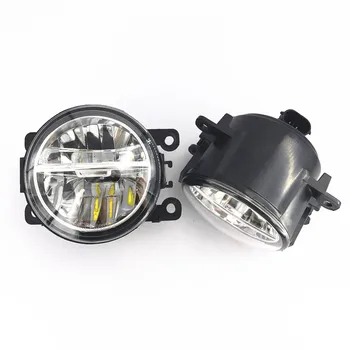

2PCS LED Front Fog Lights H11 Car Styling Round Bumper LED fog lamps 12V For Mitsubishi Outlancer 12-16
