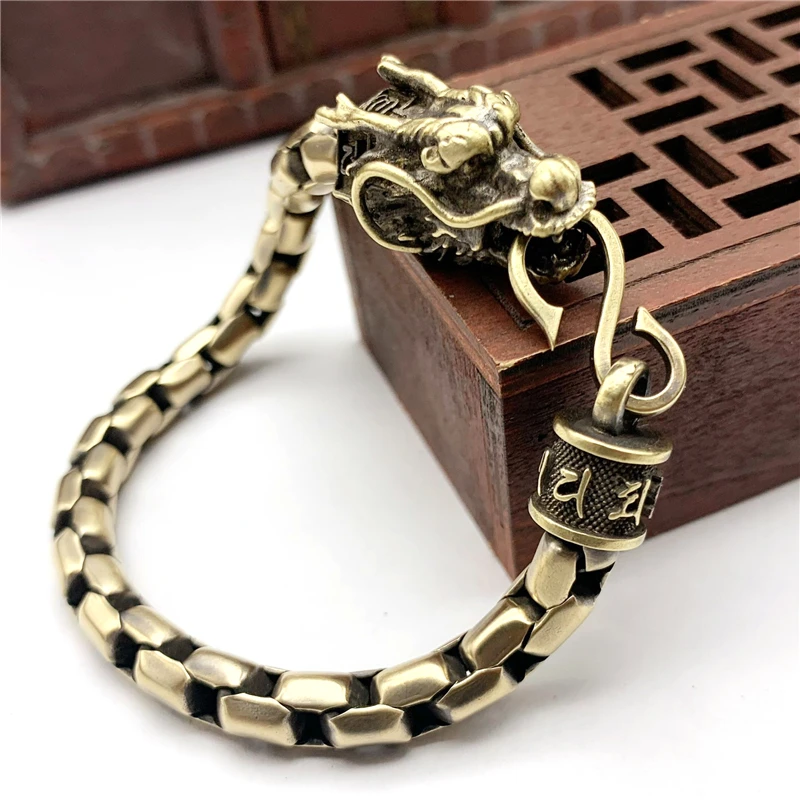 dragon bracelet brass (6)