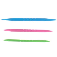 3 pz/set Scanalato Cavo Titolare Del Punto di Lavoro A Maglia Punto Marcatori FAI DA TE Ago Arti Del Mestiere di Lavoro A Maglia Titolare Ago Strumenti di Cucito(China)