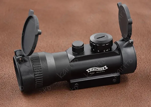 Walther 2x Лупа зеленая красная точка прицел Пикатинни рельсовое крепление передний