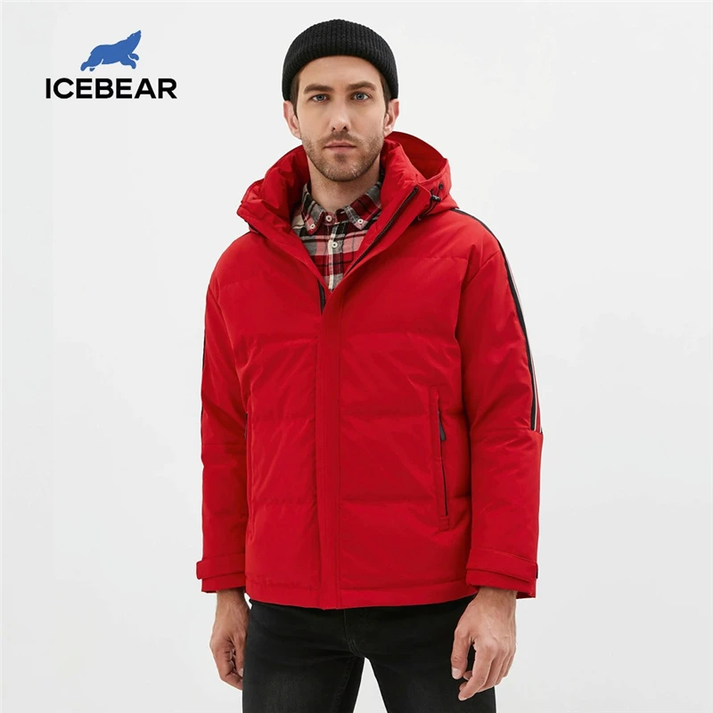 Icebear 2020 новые зимние мужские пальто модное повседневное мужское высокого