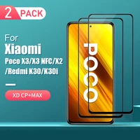 Für Poco X3 NFC Glas Für Poco x3 pro Für Xiaomi PocoPhone X3 K30i Glas NILLKIN 9H für Xiaomi poco X2 Tempere Glas Protector