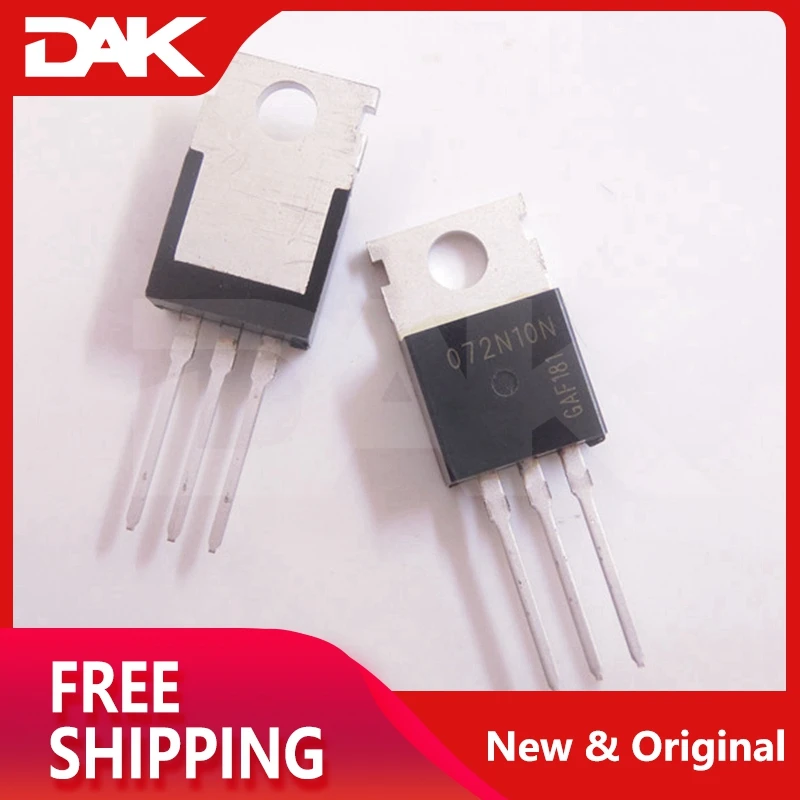 5 шт. IPP072N10N IPP072N10N INFINEON IC-CHIP TO-220