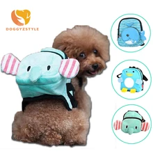 Рюкзак из парусины с несколькими рисунками для домашних животных сумка для кошек для собак маленький школьный рюкзак для домашних животных милые товары для домашних животных DOGGYZSTYLE