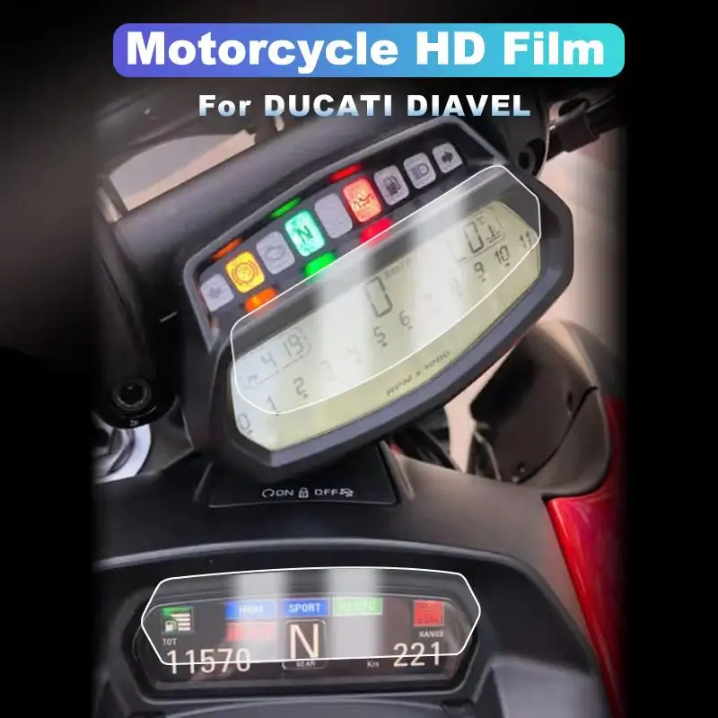 Displayschutzfolie Für Ducati XDiavel & Diavel 1260 - 4 Stück Set