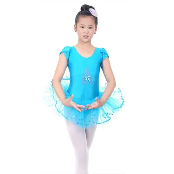 

Child Girls Ballet Dancewear Dress Dance Skirt Tutu Dress Leotard Dancewear* *