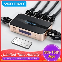 Przewód przedłużający rozdzielacz HDMI 5 wejście 1 wyjście przełącznik HDMI 5x1 3x1 dla konsoli XBOX 360 PS4 Smart Box HDTV 4K 5 w 1 przełącznik HDMI er Adapter