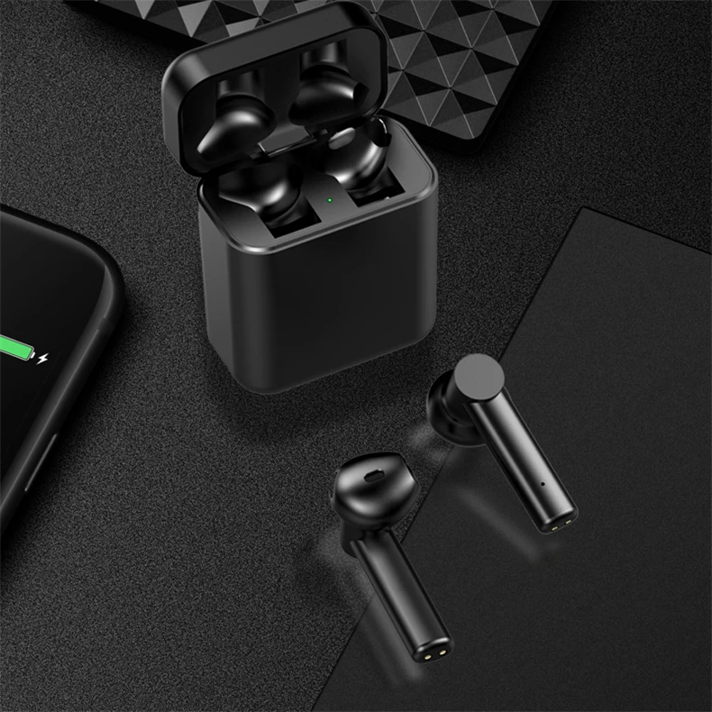 Lyenn D6 Bluetooth 5,0 TWS наушники с сенсорным управлением Siri вызов в ухо наушники HIFI Спортивная гарнитура с микрофоном зарядная коробка для iPhone