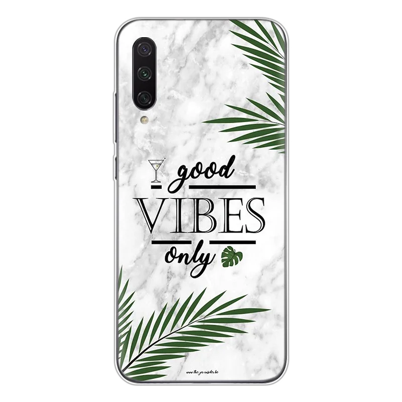 Чехол для Xiaomi Mi A3 A 3 6,01 дюйма, чехол для телефона, силиконовый чехол для Xiaomi Mi A3, чехол для задней панели из ТПУ, мягкий чехол с мраморным узором для девочек - Цвет: dlsvibes