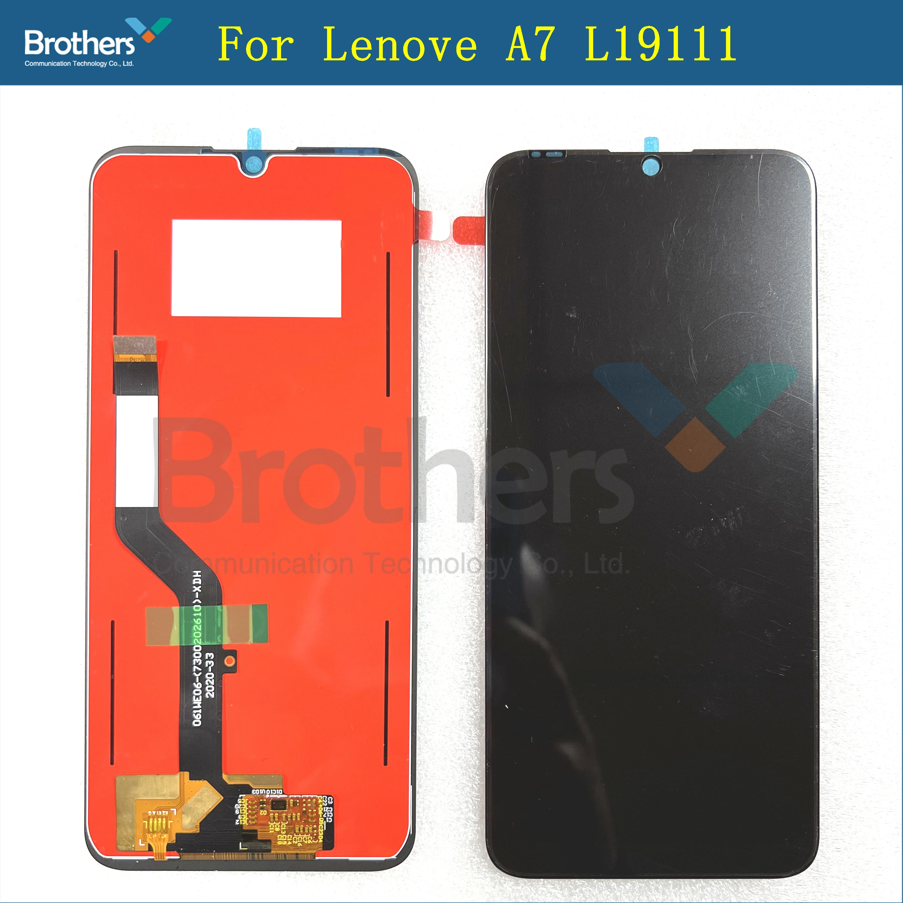 screen for lcd phones galaxy 6.09'' 100% Tested LCD For Lenovo A7 Display Touch Screen Digitizer Assembly For Lenovo A7 or L19111 LCD Display the best screen for lcd phones android