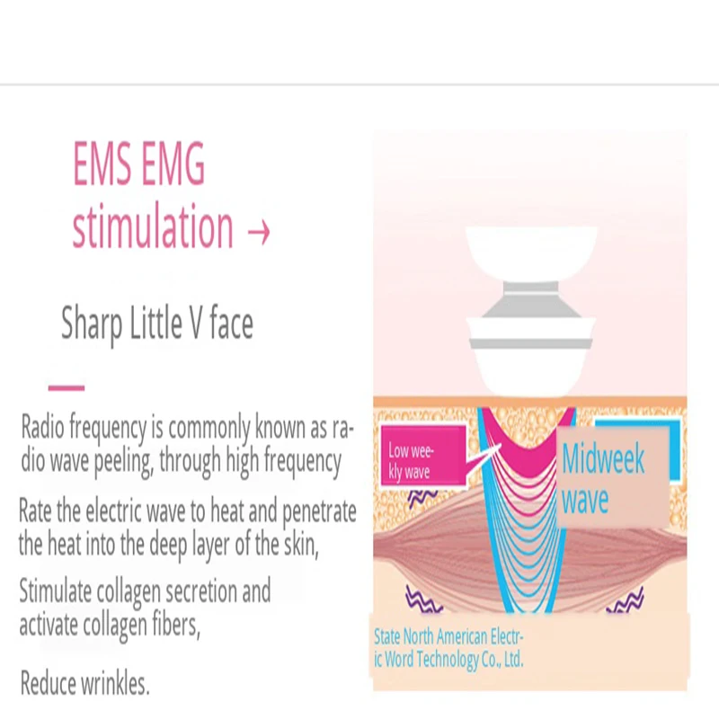  EMS Radio Frequency LED Facial Care Tool Electroporation Mesotherapy Skin Care Device Facial Liftin - 4000444896096