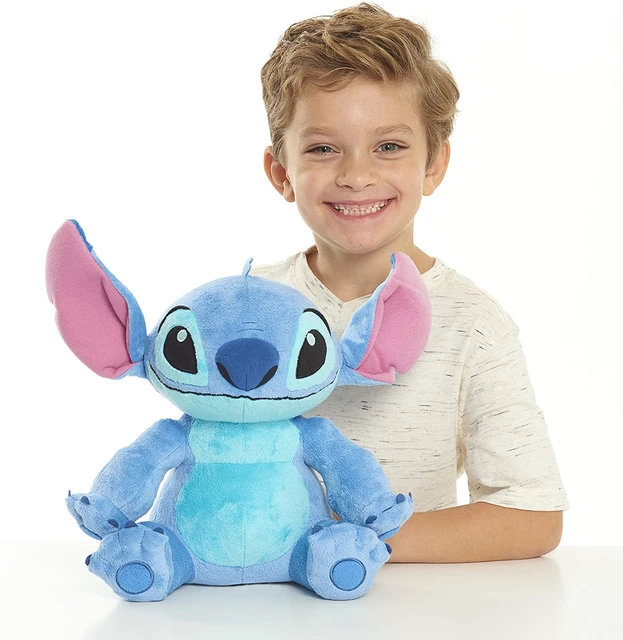 Disney-muñecos de peluche de Lilo y Stitch para niños, peluches de dibujos  animados, azul, rosa, Stitch, regalos de navidad - AliExpress