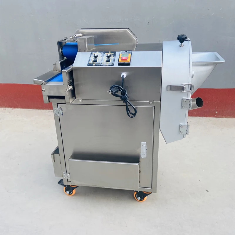 

Double Head Vegetable Cutting Machine For Cutting Legume Long Leafy Vegetables Stainless Steel Automatic Vegetable