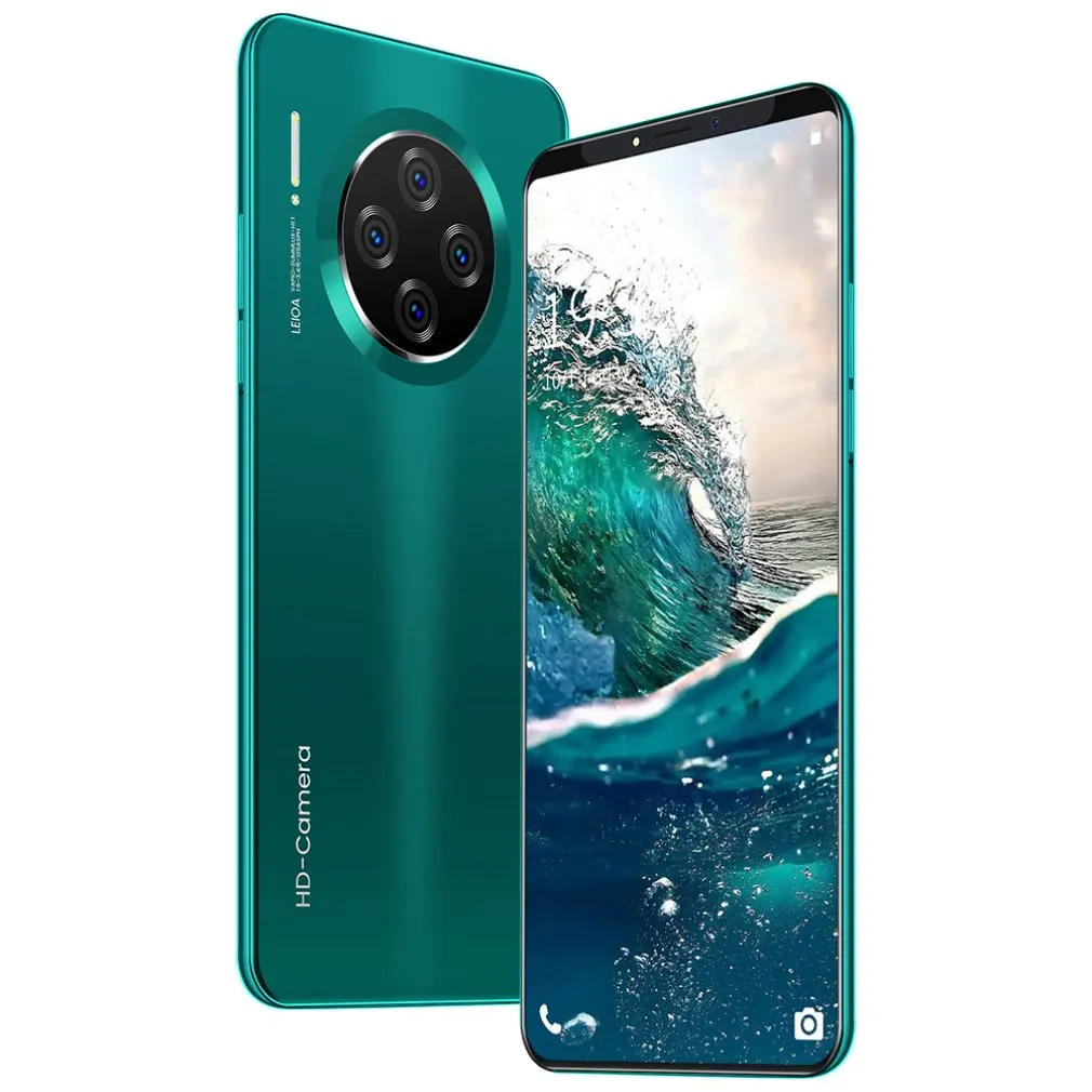 green 6,1 дюймовый смартфон для Mate33 Pro, большой экран, Android 9,1, смартфон, Hd дисплей, 8 ядер, 4500 мАч, 8 ГБ+ 128 Гб, Hd камера, мобильный телефон - Цвет: green
