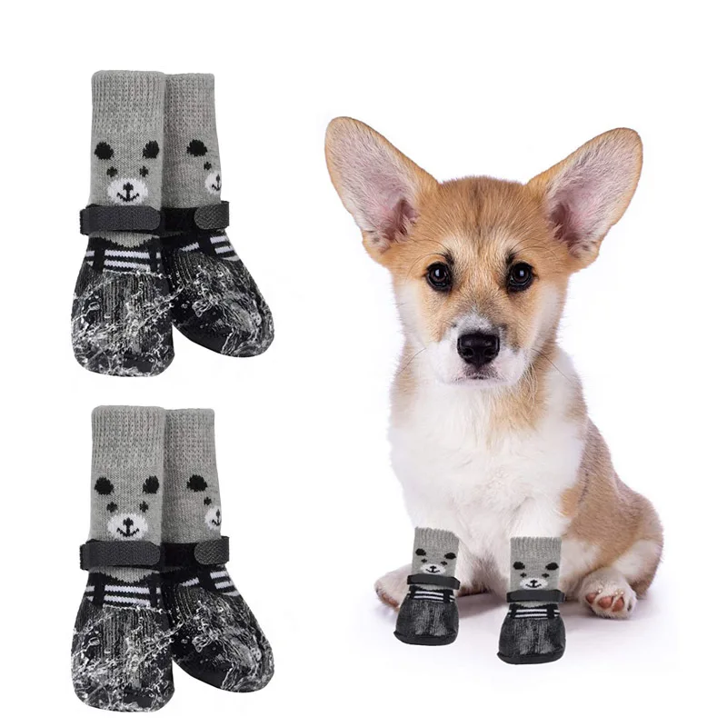 Waterproof Socks Small Dogs Rubber Dogs Cats Boots Shoe Pet Socks