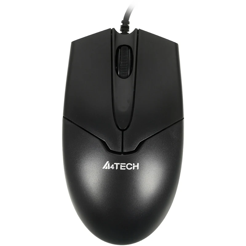Мышь A4 V-Track Padless OP-550NU черный оптическая(1000dpi) USB(2but