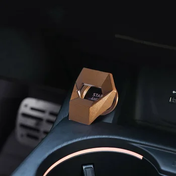 

Push Engine Switch Button Accessories Aluminum alloy Protection Decoration