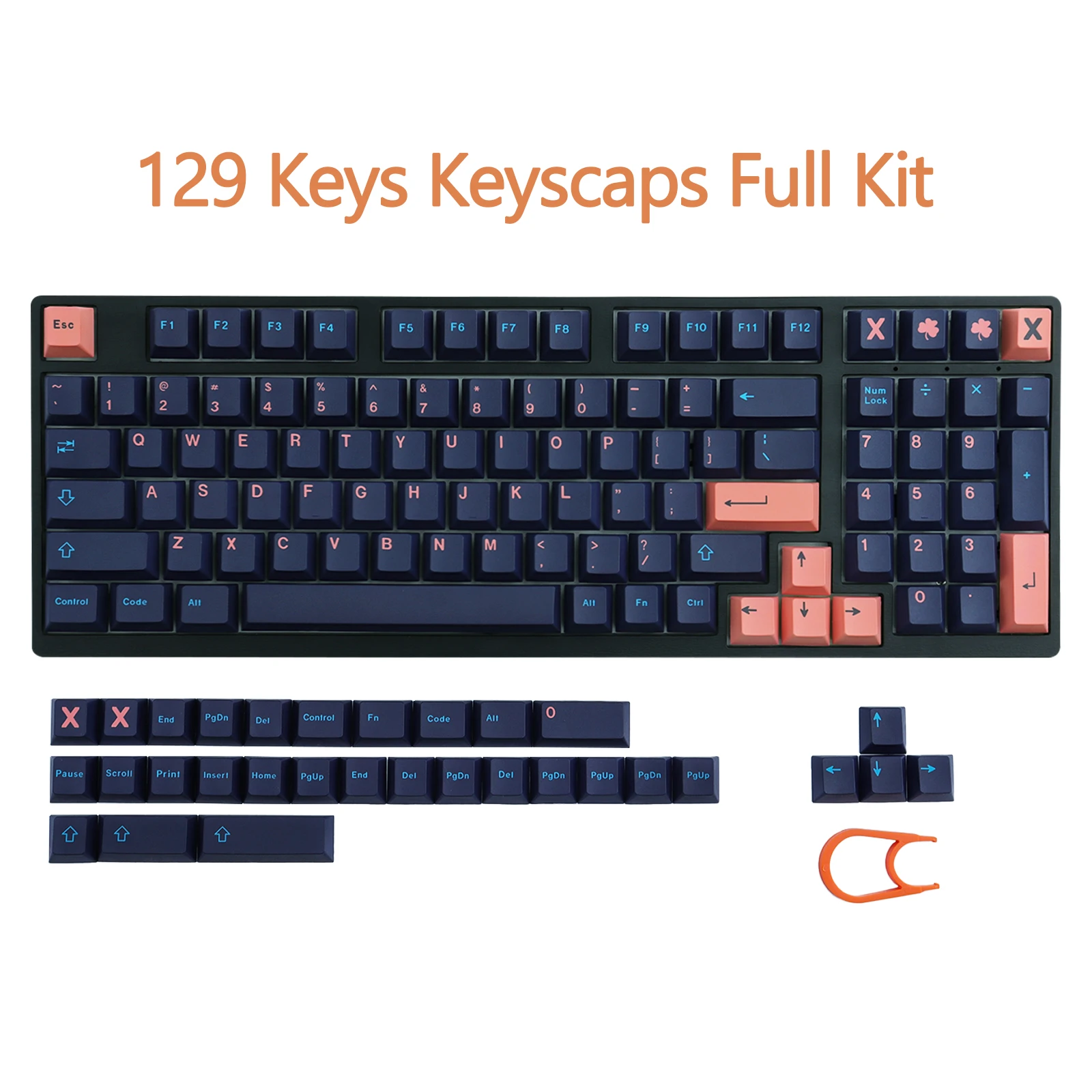 Gmk firefly 129キー昇華型Pbtキーキャップチェリープロファイルキー 