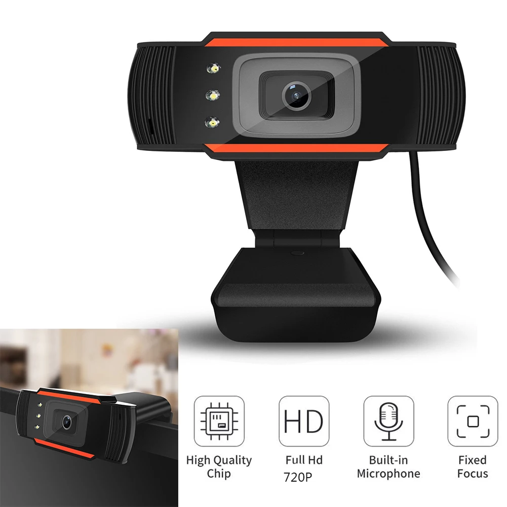 

Manual focus 1080P HD Webcam PC Web USB Camera Cam Video Conference with Microphone for Laptop Computer