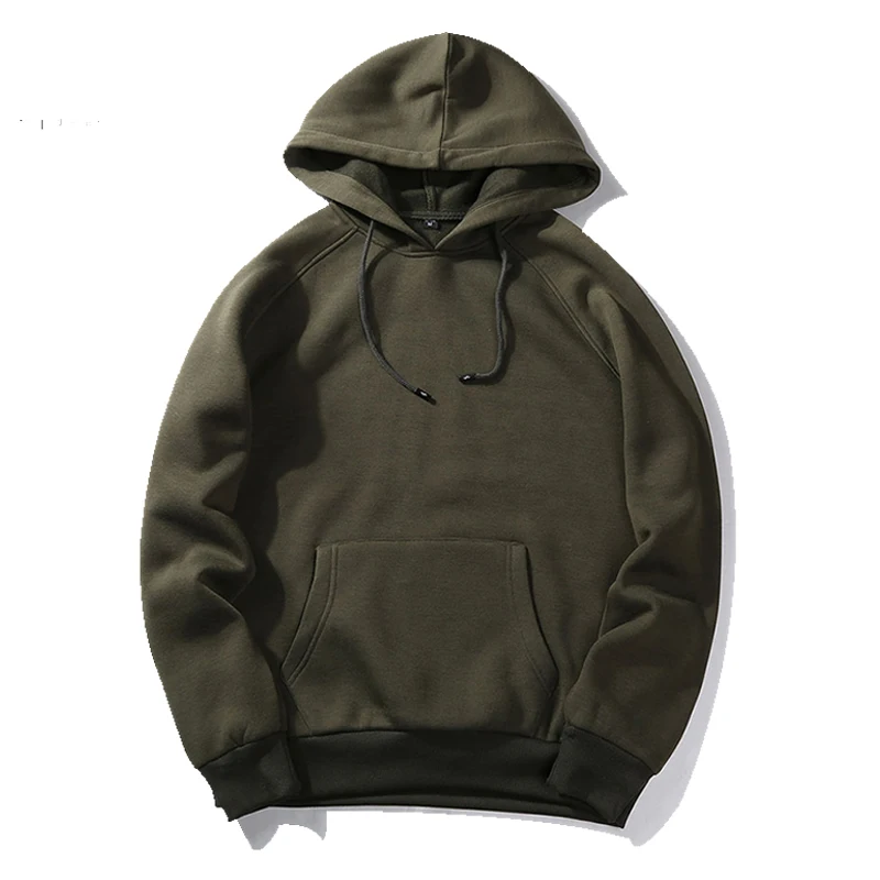 wy18 armygreen Толстовки для мужчин; плотная одежда; сезон осень-зима; Лоскутные толстовки с длинными рукавами для мужчин и женщин; уличная флисовая толстовка унисекс; мужская одежда - Цвет: wy18 armygreen