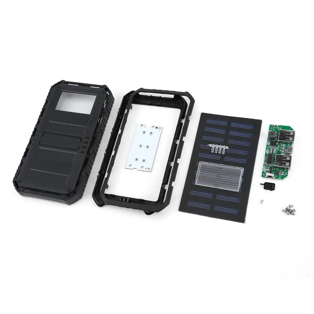 

Power Bank Case Box Solar Energy Mobile Power Bank Nesting Portable Wear-resistant Mobile Power Box