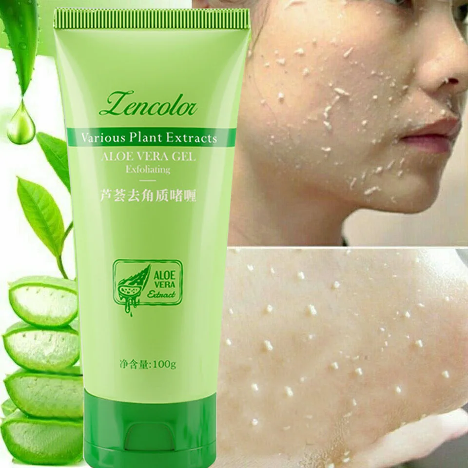 100g Deep Cleansing Exfoliating Peeling Gel Facial Cleanser Deep Exfoliator Gel Scrub Smooth Moisturizing Skin Care Cleaner