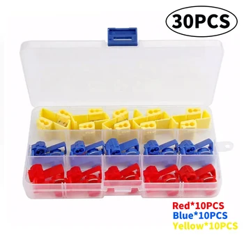 

30PCS Scotch Lock Crimp Terminals Electrical Cable Connectors Fast Quick Splice Lock Wire Terminals Crimp