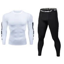 *#Best Price 22020 New Men's Tracksuit Sports Suit Gym Fitness Compression Clothes Running Jogging Sport Wear Exercise Workout Tights *#Best Price 22020 New Men's Tracksuit Sports Suit Gym Fitness Compression Clothes Running Jogging Sport Wear Exercise Workout Tights