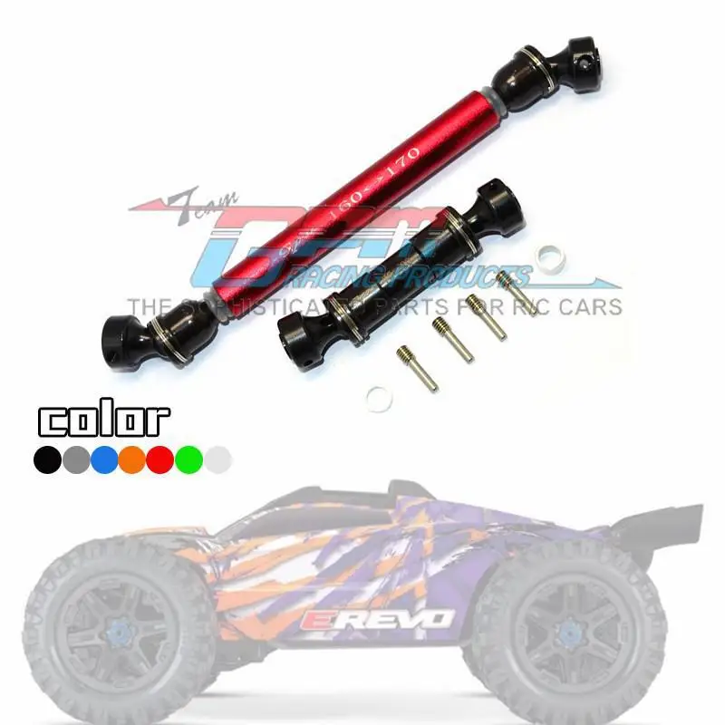 

Trax 5650R 1/10 E-REVO/2,0, Модернизированный металлический центральный приводной вал # 5650R