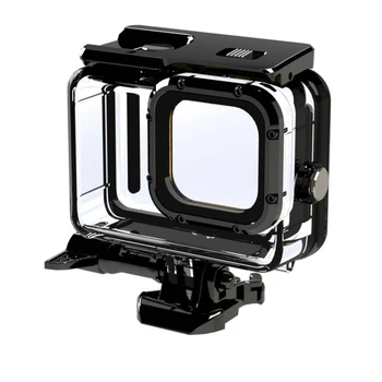 

Diving Waterproof Case Housing For Gopro- Hero 9 Black action Camera Underwater 50M Protection Shell Box for Gopro 9 Accessories