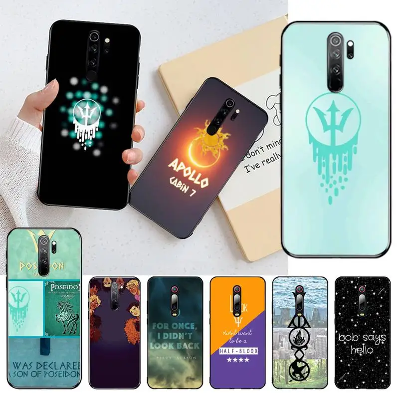 Чехол для телефона Percy Jackson черный мягкий силиконовый чехол Redmi Note 8 8A 8T 7 6 6A 5 5A 4 4X 4A