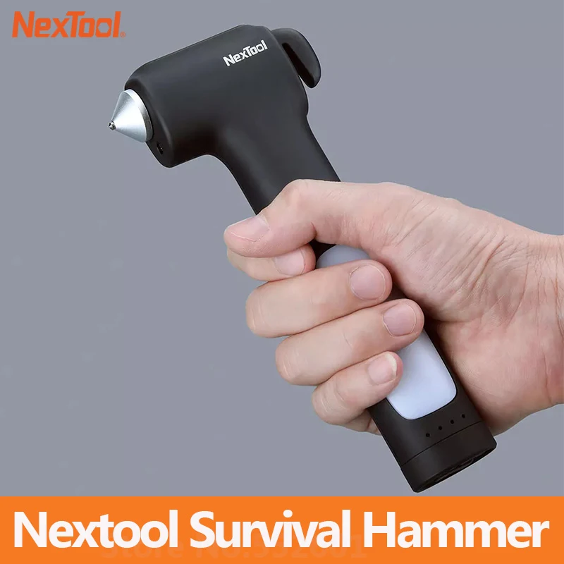 NexTool поисковый молоток для выживания освещение Магнитная Адсорбция мобильный из