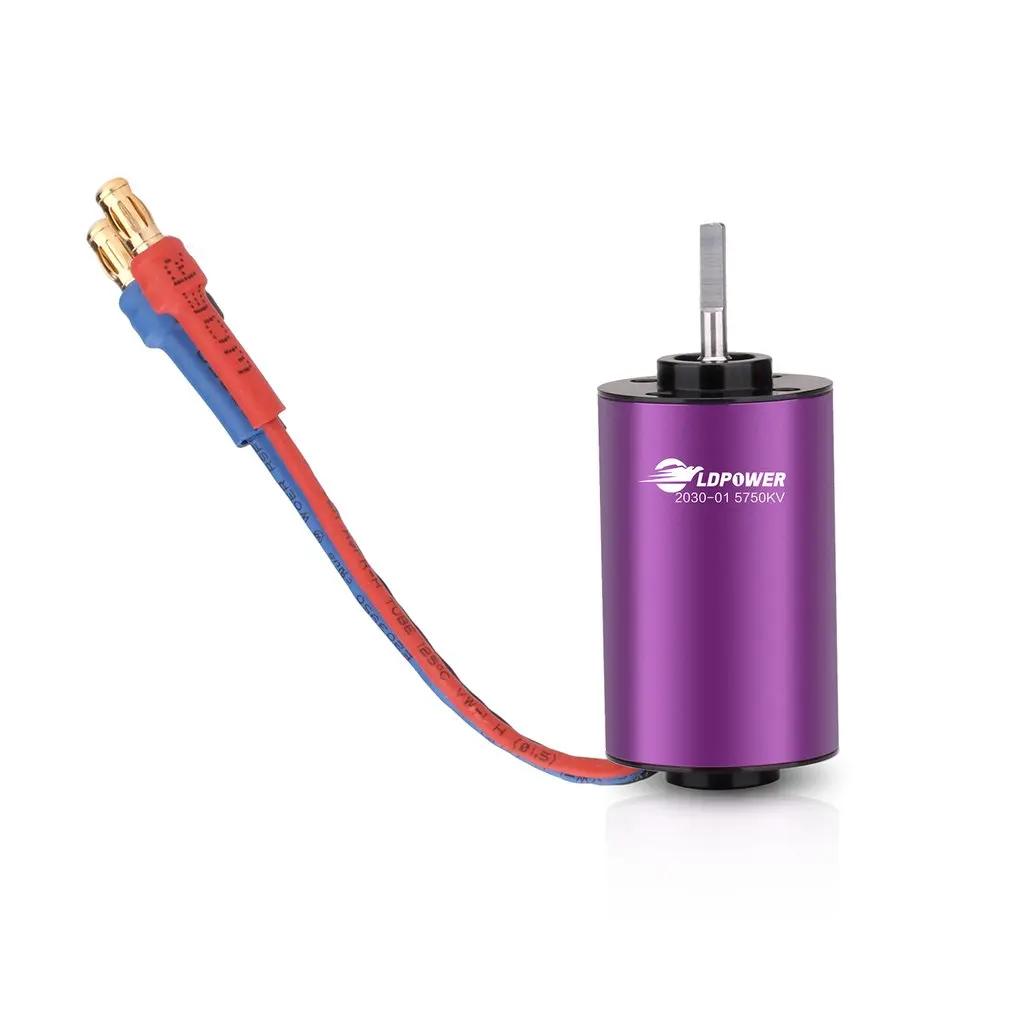 

LDPOWER LD130 2030A 5750KV 2.3mm 1-2S Sensorless Brushless Motor for 1/18 1/24/1/28 RC Car Model Spare Parts Accessories